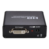 HDMI Male to DVI Female Video Box Adapter Converter HDMI DVI Video adaptor With 3.5mm Coaxial for PS3 XBOX360 Blu-ray DVD HDTV