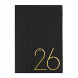 Portable A5 2025 Agenda Book Planner Reminder To Do List Daily Planner Textured PU Creative Planner Notebook Office Supplies
