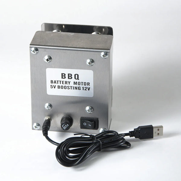 30KGS Heavy Meat BBQ Motor Rotisserie Rotating Motor 5V USB Grill Bar ...