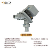 J Lab Place Selection Valve Position Diaphragm Electric Control Selector Valve Without Control Box Lab Electric Selection Tool
