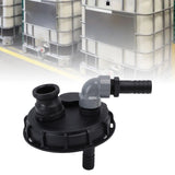 IBC Lid DN150 PP Water Storage Tank Lid IBC Container Cover Cap with Lock Cap for Fish Tanks Garden Irrigation