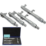 Brand 4in1 0-100MM 0.01MM Inside Micrometer Set With Plastic Box