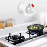 Tuya WiFi Natural Gas Alarm Plug-in Combustible Gas Detector APP Control Support Gases/Methane/Propane/Butane/LPG/LNG