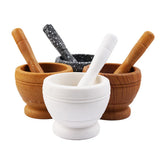 Pressing Garlic Mashed Garlic Mashing Pot Manual Mashing Medicine Pot Jujube PP Material Pounding Garlic Mortar Kitchen Grinder