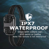 Dog Training Collar - Waterproof Rechargeable 4 Training Modes Beep,Vibration,Electric Shock, E-Collar with Remote H751