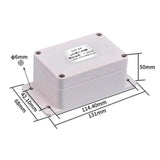 Online water quality tester with RS485 output, pH sensor acidity - purple gas meter