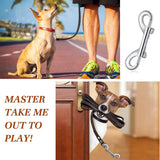 20pcs Zinc Alloy Bolt Snaps - Metal Trigger Hooks for Key Chain Dog Leash Collar