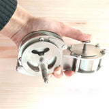 Stainless Steel Ink Marker Tool for Woodworking & Construction – Line Chalking Device for Site Layout