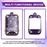 B27B RFID Smart Card Reader 125Khz Badge Copier 13.56Mhz Nfc Decoder Duplicator Ic Id Chip Tag Clone Ntag213 215 Key Writer