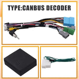 16 Pin Android 2 Din GPS Radio Car Power Connector With Speaker Cable Canbus Box For Jimny High Version