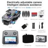 2025 New AE19 Drone 8K HD 4.3" Remote Control Headless Mode Helicopter 360° Flip Quadcopter Toys Mini Drone Fors Kid Gifts