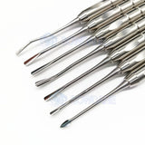 T Lab Implants Luxating Root Tooth Elevator Knife Extraction Dentists Instruments Tool Tooth Extracting Elevator
