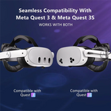 VR Headwear Accessories Adjustable Head-Mounted Device For Mate Quest 3/3S VR Headwear Accessories
