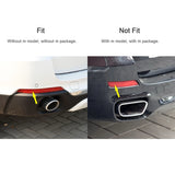 For BMW F15 X5 2014-2018 Rear Bumper Reflector Light Trim Accessories 63147290091 63147290092