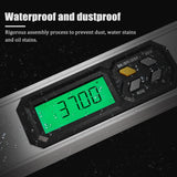 0~225° 400mm Aluminum Alloy Digital Protractor Angle Meter Multi-function Angle Ruler LCD Display Backlight Woodworking