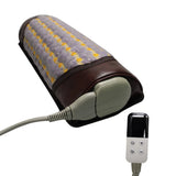 Amethyst Heating Pillow with Negative Ion Therapy - Natural Germanium Massager for Neck Back Pain Relief, Stress Relief and Deep