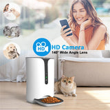 Pet Bowl Feeding Dog and Cat Feeders Automatic WiFi Dog/Cat Smart Camera Feeder
