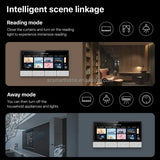 Tuya 6.2 Inch Smart Control Panel Zigbee Gateway EU UK Infrared Remote Control Android Operation Body Sensor for Smart Home