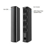 Professional 100W Column Speaker Powerful Home Theater Sound System With Wooden And Aluminium Construction Passive Line Array