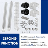9B-116B Trim Cylinder Pin Cap Bushing Hardware Kit For Mercruiser Alpha 1 Gen 2 Replaces For SEI Marine 9B-116