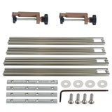 Engraving Guide Rail Bracket Routing Jig Frame System Adjustable Frame Rectangles and Squares Trimming Machine Milling Groove