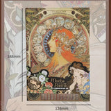 Fashion Retro Hardcover Notebooks Oil Painting Series Classic Design Notepad 3D Color Page Illustration Diary Notebook