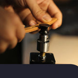 DIY Ebony Polishing Stick Trimmer Head Set AC 100-240V Electric Leather edging Polisher adjustable by hand