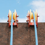 Climbing Rope Edge Protector – XINDA with Wheel, Anti-Friction Guard for Outdoor & Rescue Use | Polyester Fabric Construction