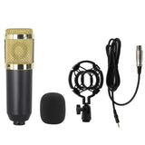 BM800 Condenser Microphone Kit Computer Sound Card Mobile Phone Audio Mixer Streaming Headset Microphone Studio Recording