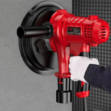 Handheld Drywall Sander with 360° Dual LED Light, Dustless Polisher, with 100pcs Sandpaper -AC 220V Electric Wall Putty Sander
