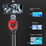 2025 P67 360 Articulating Borescope 4-Way Joystick Articulation Inspection Camera 6.2MM HD Steerable Endoscope With LED for Car