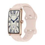 G500 Smartwatch for Women 1.47-inch Color Screen Ultra-slim 9mm Profile Eco-friendly Materials Skin-friendly Soft Foldable Strap