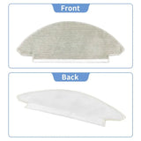 12PCS Washable Mop Cloth For VIOMI Alpha 2 Pro Robot Vacuum Cleaner Replacement Accessories Mop Pads Rags