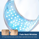Neck LED Lift Mask Photon Anti-Wrinkle Skin Tightening Neck Home Beauty Device Neck Wrinkle Remover Skin Brighten Rejuvenation