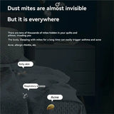 Portable Mite Removal Device With UV Light 50 Hot Air Dehumidification Anti Dust Mite Dustmite UK Plug
