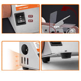 Mini Portable Belt Sander Kit– 250W Small Desktop Grinder & Sharpening Machine with Adjustable Speed