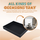 PU Leather Valet Tray Organizer,Catchall Tray Decorative Desktop Storage Organizer Tray For Change, Coin,Key,Phone
