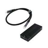 GW-Usb Type-C Thunderbolt 3 Tom.2 Nvme SSD Hard Drive Enclosure 40Gbps Supports M.2 M Key Andm.2 B & Mkey Nvme