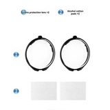 Suitable For Insta360 X5 Lens Protector, Rotating Scratch Resistant Panoramic Motion Camera Lens Film Accessory