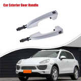 Car Left Exterior Door Handle for Porsche Cayenne 3.0L 3.6L 4.8L 2011-2018 95853120502G2X