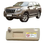 74320-0G030-B0 Beige Left Sun Visor Makeup Mirror For Toyota Land Cruiser Prado KDJ155/KDJ150 2009-2023 74320-0G030-A0