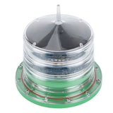 Ship Beacon Light Barge LED Navigation Flashing Floating Marine Boat Accessory Waterproof Solar Ship Light IP68 Waterproof Solar