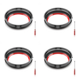 4X For Dyson V10 Vacuum Cleaner Dust Bin Top Fixed Sealing Ring Replacement Dust Bucket Attachment Cleaner Spare Pa