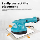 Ranlraka 12V Tile Vibration Suction Cup Tiling Leveling Machine  Tool  80KG Strong Suction Diameter 100cm Frequency 1200r/min