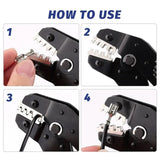 Crimping Pliers Electrician Tools Crimping Pliers Kit Wire Crimping Pliers Kit Multifunction Electrical Clamping Tools