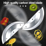 Stainless Steel Manual Slicer Lemon Cutter Potato Garlic Slicer Shredding Machine Commercial Fruit Vegetables Cutting Device