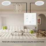 Bathroom 3Inch 8Ohm 6W Passive Ceiling Speaker MoistureProof InCeiling Speaker Small Ceiling Speaker