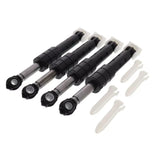 4Pcs/Set WH01X10343 For GE Washer Shock Absorbers With Mounting Pins Kit For GE Washing Machine Accessories 1264427 WH01X10260