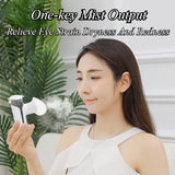 Portable Eye Massager Well Being Relaxation Eyes Moisturizer Massagers Steam Nano Sprayer Fatigue Recovery Facial Vaporizer