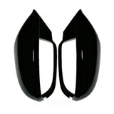 Car Rearview Mirror Cover For A6 C7 C7.5 S6 4G 2012-2018 Black Side Mirror Cap Covers Car Accessories